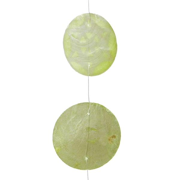 Guirlande Sæt, Capiz Muslingeskal, 180 cm, Assorterede Farver, Kodustaar