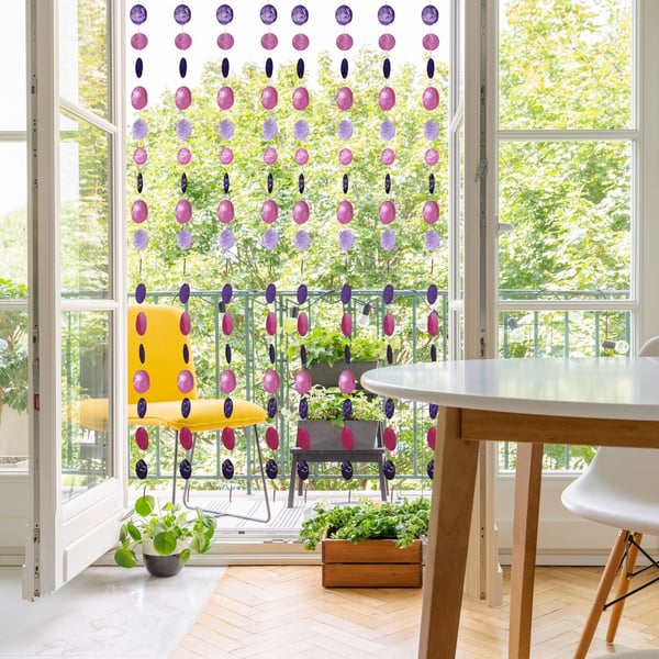 Guirlande Sæt, Capiz Muslingeskal, 180 cm, Assorterede Farver, Kodustaar