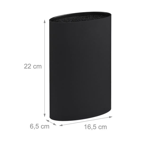 Knivblock, Oval, 22x16,5x6,5 cm, Kodustaar