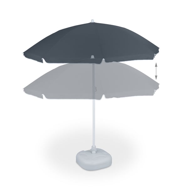 Haveparasol, 180x193 cm, 70% polyester, 30% stål, Kodustaar