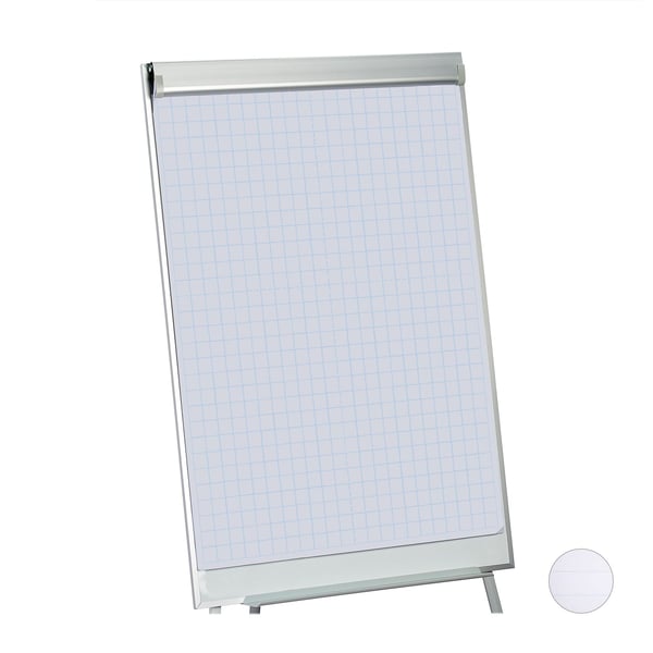 Flipchartpapir, 81x57,5x0,5 cm, Hvid, Kodustaar