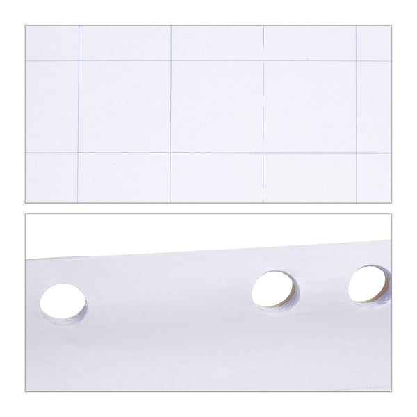 Flipchartpapir, 81x57,5x0,5 cm, Hvid, Kodustaar