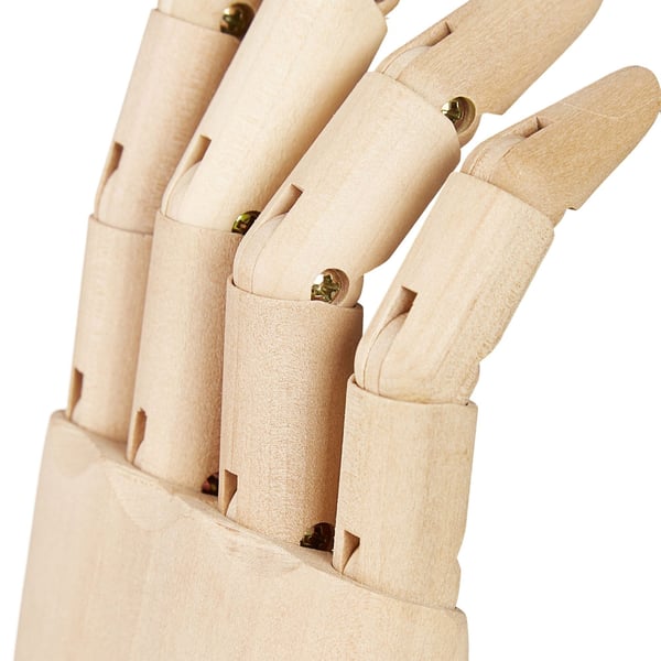 Ritmodell Hand, 25x8x5 cm, Natur, Kodustaar