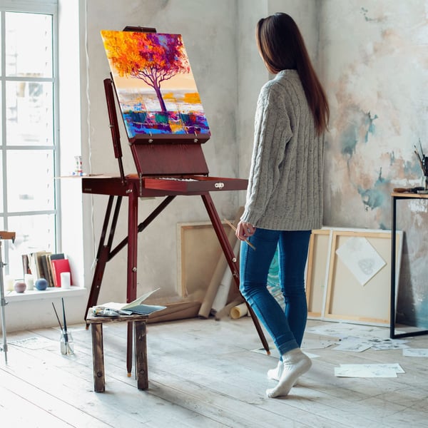 Staffliset, 100x70 cm, Brun, Kodustaar