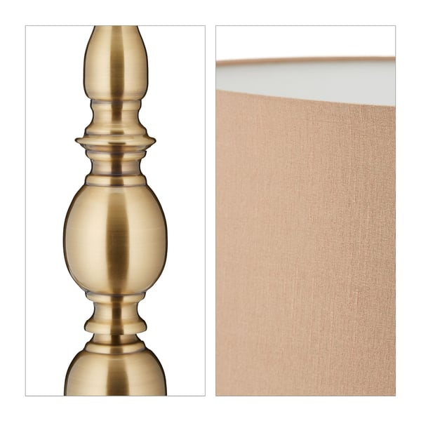Gulvlampe, 156x43 cm, Beige, Kodustaar