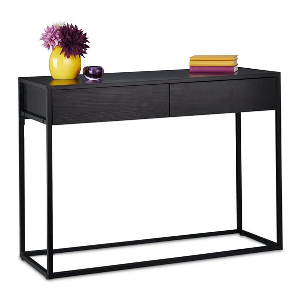 Konsolbord, 40x110x80,5 cm, Sort, Kodustaar