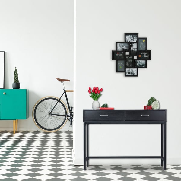 Konsolbord, 42x110x81 cm, Svart, Kodustaar