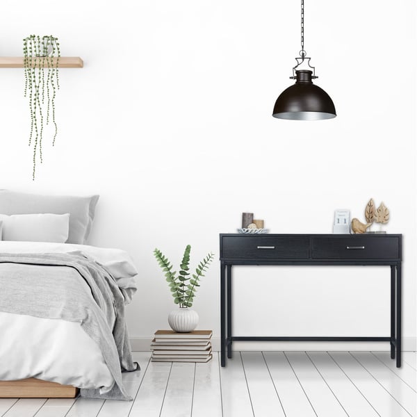 Konsolbord, 42x110x81 cm, Svart, Kodustaar