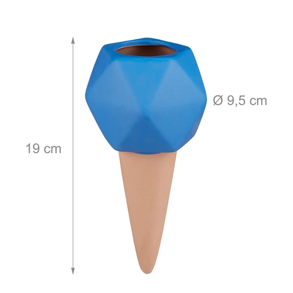 Kastelupallojen setti, 19x9.5 cm, sininen, Kodustaar