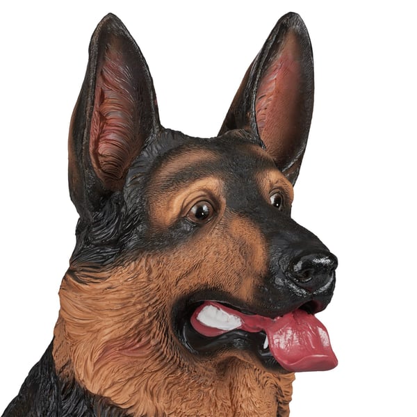 Hundprydnad, 55x39x85 cm, Svart, Brun, Kodustaar