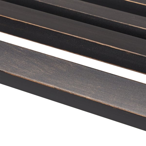 Puutarhapenkki, metalli, 127x63x80,5 cm