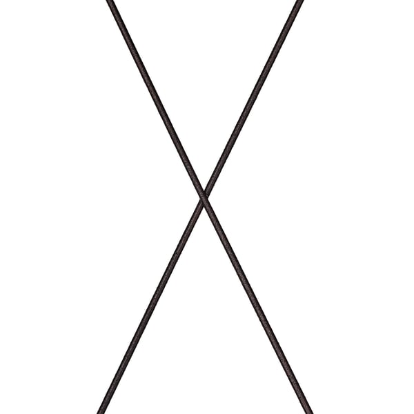 Havestativ, 109x1x162,5 cm, Brun, Kodustaar
