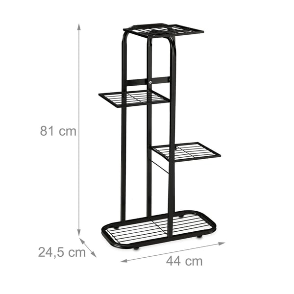 Plantehylde, metal, 81x44x24,5 cm, Kodustaar
