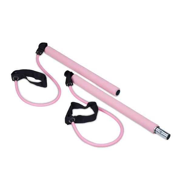 Fitness ekspander, 91x3 cm, pink og sort, Kodustaar