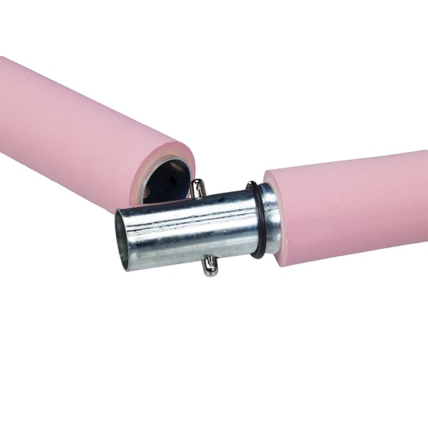 Fitness ekspander, 91x3 cm, pink og sort, Kodustaar