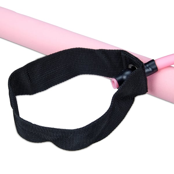 Fitness ekspander, 91x3 cm, pink og sort, Kodustaar