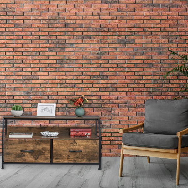 TV-kaappi, 48.5x93x41.5 cm, ruskea, musta, Kodustaar
