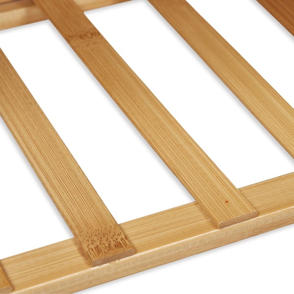 Kenkäteline, bambu, 68x67x26 cm, luonnonvärinen, Kodustaar