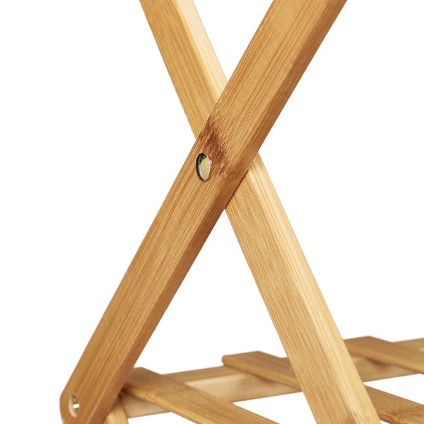Kenkäteline, bambu, 68x67x26 cm, luonnonvärinen, Kodustaar