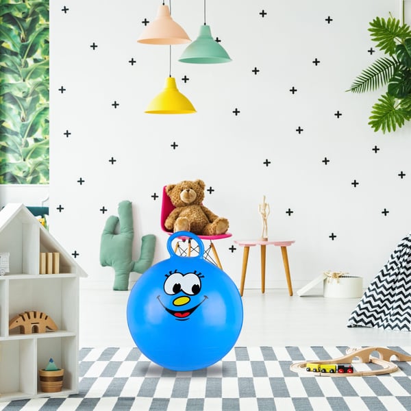 Space Hopper, 55x45 cm, Flerfarvet, Plastik, Kodustaar