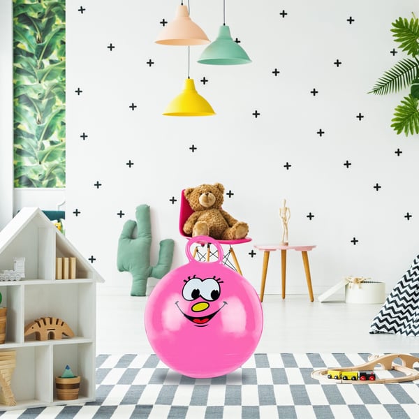 Space Hopper, 55x45 cm, Flerfarvet, Plastik, Kodustaar