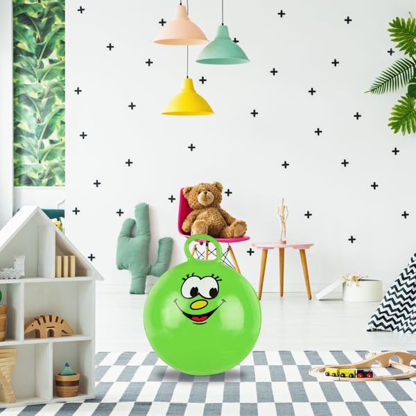 Space Hopper, 55x45 cm, Flerfarvet, Plastik, Kodustaar
