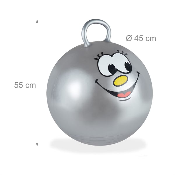 Space Hopper, 55x45 cm, Flerfarvet, Plastik, Kodustaar