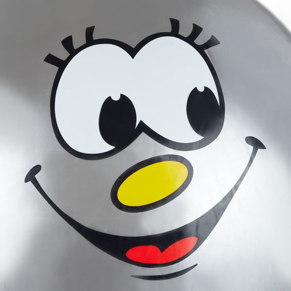 Space Hopper, 55x45 cm, Flerfarvet, Plastik, Kodustaar