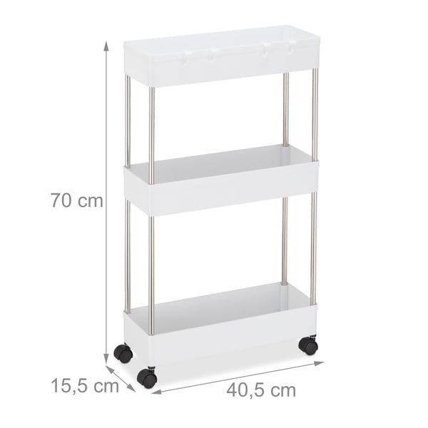 Serveringsvagn, 70x15.5x40.5 cm, Kodustaar | CDON