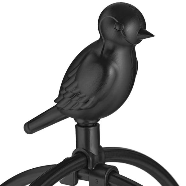 Havesøjle Sæt, 188x24 cm, Sort, Metal, Kodustaar