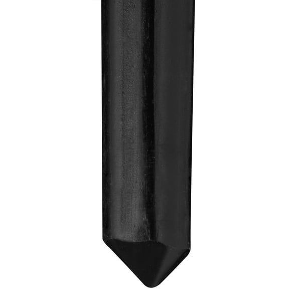 Havesøjle Sæt, 188x24 cm, Sort, Metal, Kodustaar