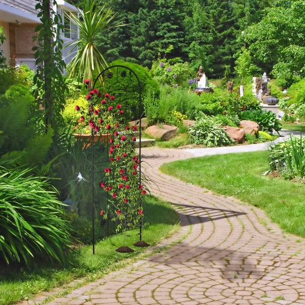 Espalier, 180x50x1.5 cm, Sort, Kodustaar