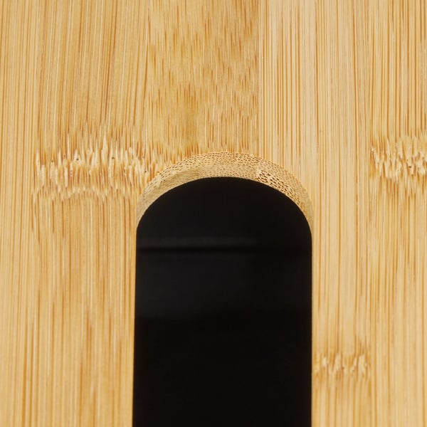 Servetthållare, 10x26x14 cm, Svart, Kodustaar