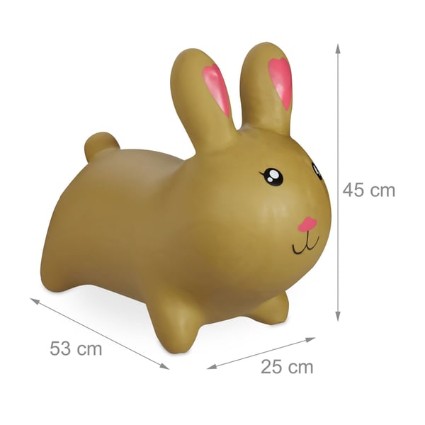 Bouncy Hopper, 45x53x25 cm, Brun, Kodustaar