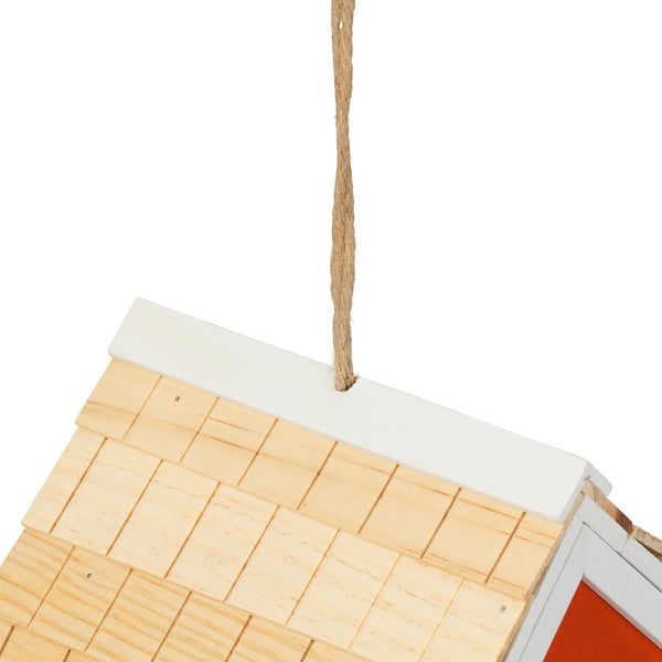 Lintulauta, 25x18,5x18,5 cm, punainen, Kodustaar