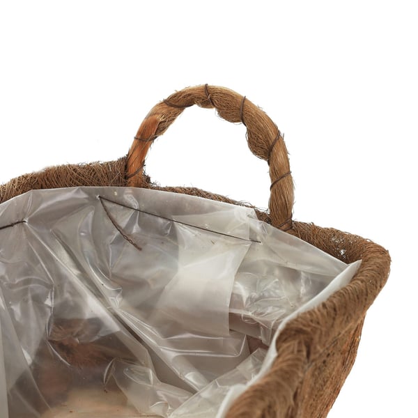 Kukkaruukkusarja, 30.5x24x19 cm, Luonnollinen