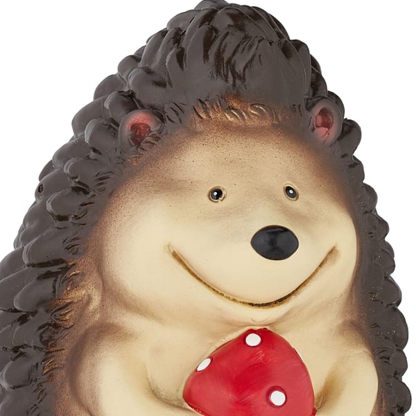 Figur, Sittande Igelkott, 15x10,5x10,5 cm, Brun, Kodustaar