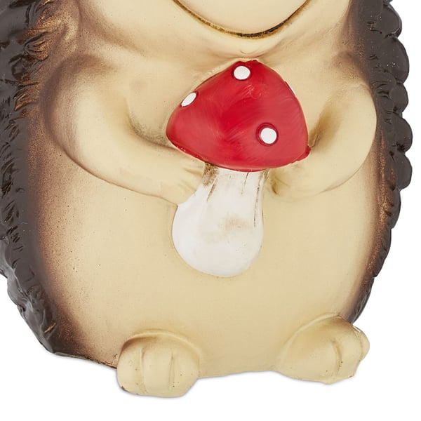 Figur, Sittande Igelkott, 15x10,5x10,5 cm, Brun, Kodustaar