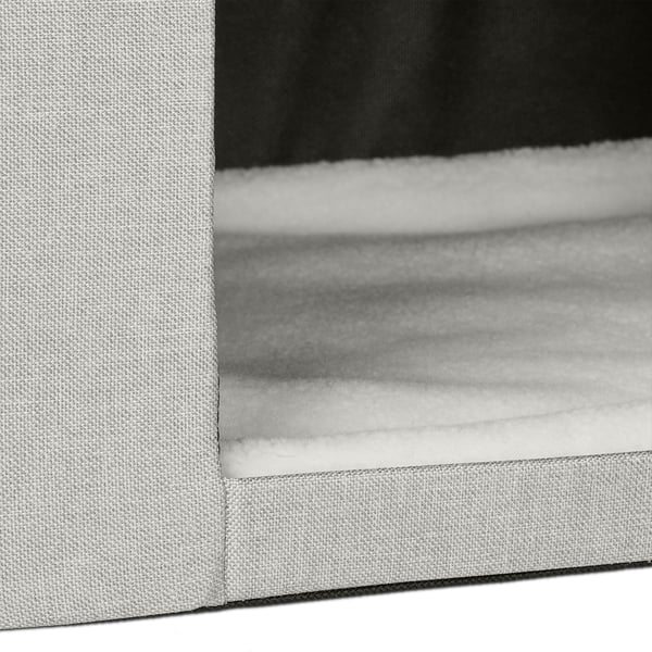 Penkki kissan kololla, 38,5x74,5x37 cm, beige