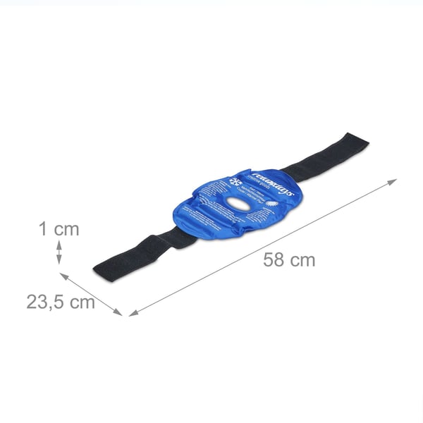 Polvisuojat, 4 kpl geelipolvisuojia, 16x23,5x1 cm, sininen, Kodustaar
