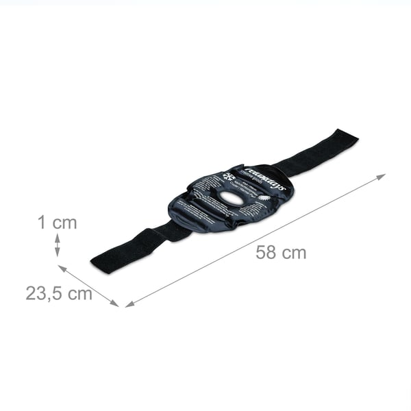 Polvisuojat, 4 kpl geelihihnalliset, 16x23.5x1 cm, musta, Kodustaar