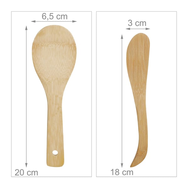Sushin valmistussetti, bambu, 23x23 cm, luonnollinen, Kodustaar