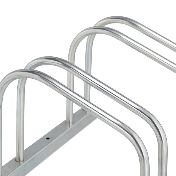 Cykelstativ, 26x38.5x33.5 cm, Sølv, Metal, Kodustaar