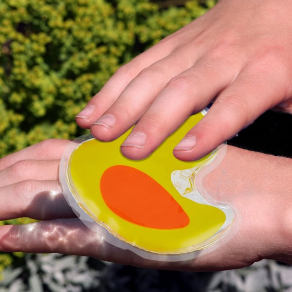 Kølepudesæt, 11x9x1.5 cm, Plastik (PVC), Gel, Kodustaar