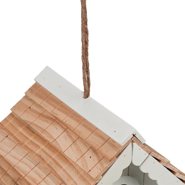 Linnunpönttö, 23,5x18x18 cm, valkoinen, Kodustaar