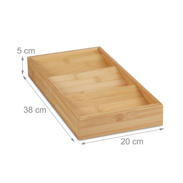 Maustehylly, 2 kpl bambu maustehyllysetti, 5x20x38 cm, luonnonväri, Kodustaar