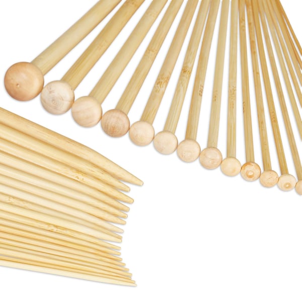Stickningsnålset, 25 cm, Natur, Kodustaar