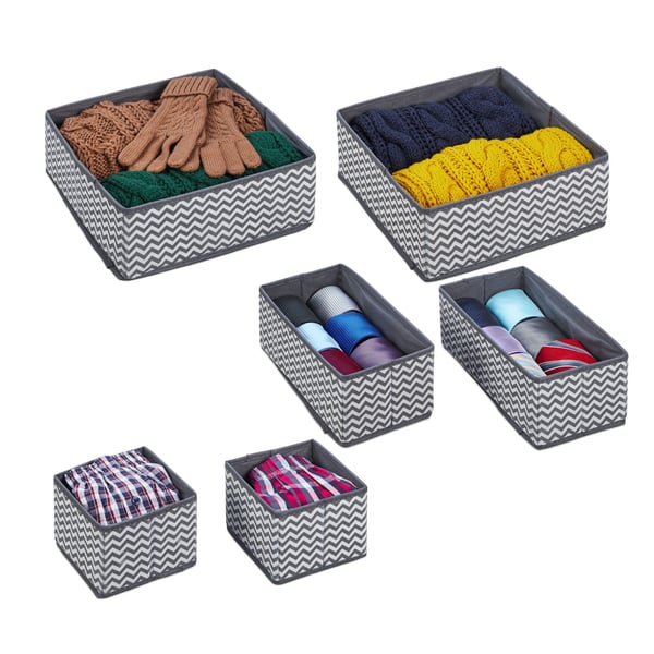 Förvaringslåda set, 12x14x14 cm, Grå, Kodustaar Förvaringslåda set, 12x14x14 cm, Grå, Kodustaar