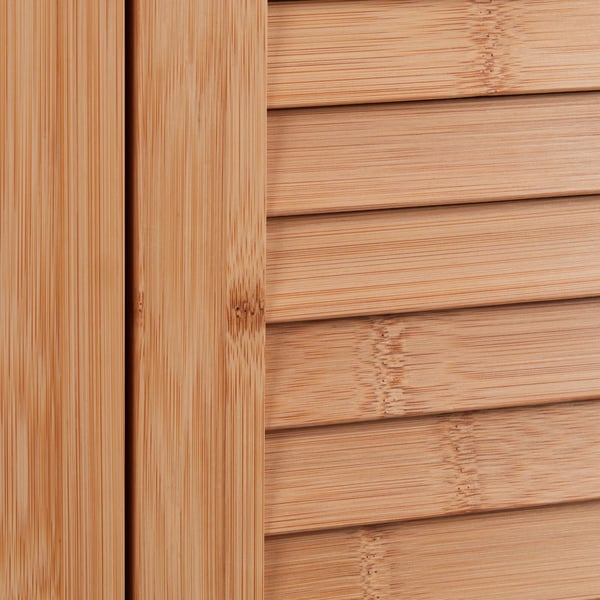 Hjørneskab, Bambus, 92x58x30 cm, Natur