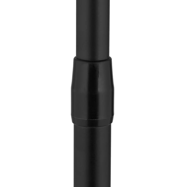 Jännitetanko, ruostumaton teräs, 66x110 cm, musta